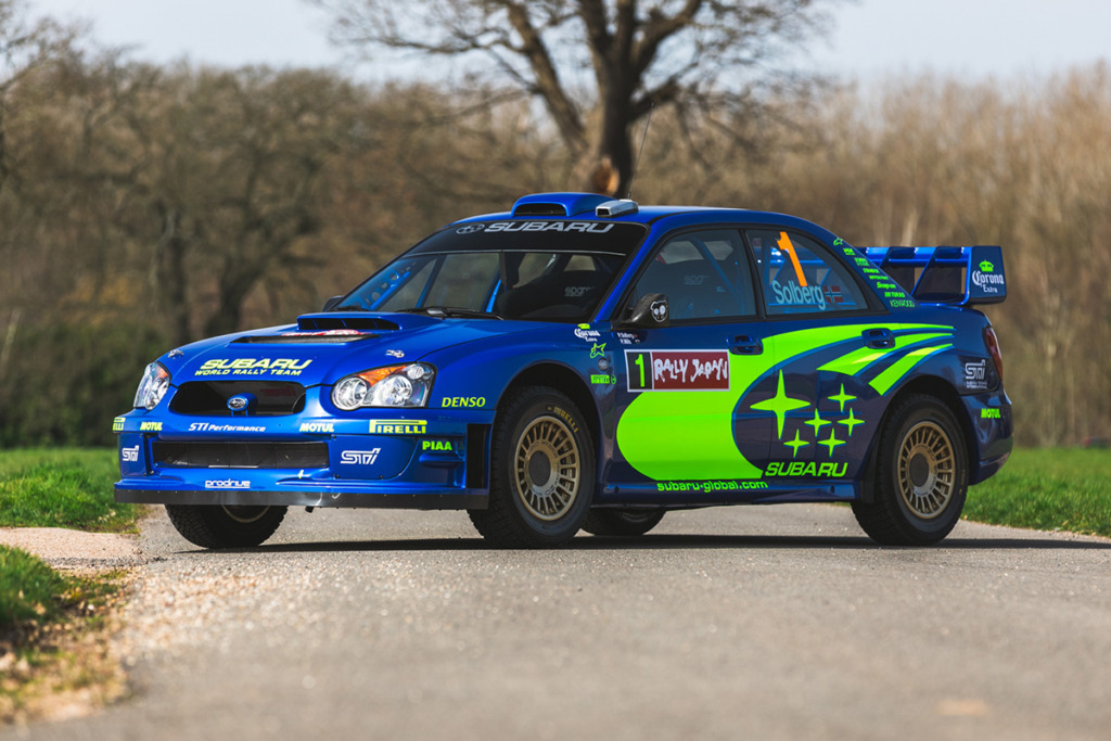 スバル インプレッサGDB型用ラリーレプリカバイナルステッカー WRC2004 ...