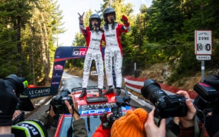 WRCモンテカルロ：WRC2部門はヨアン・ロッセルが勝利